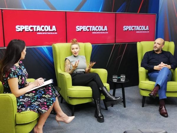 Nicoleta Nucă și Ensar Duman la interviurile Spectacola de Weekend