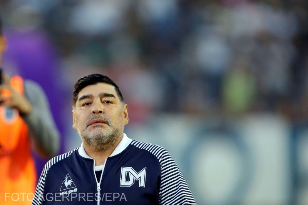 Diego Armando Maradona. Foto Agerpres. 