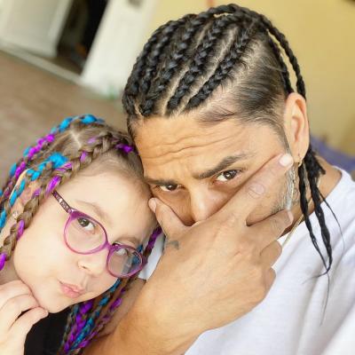 Connect-R și fiica lui, sursa foto Instagram