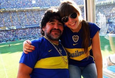 Dalma și Diego Maradona, foto Instagram