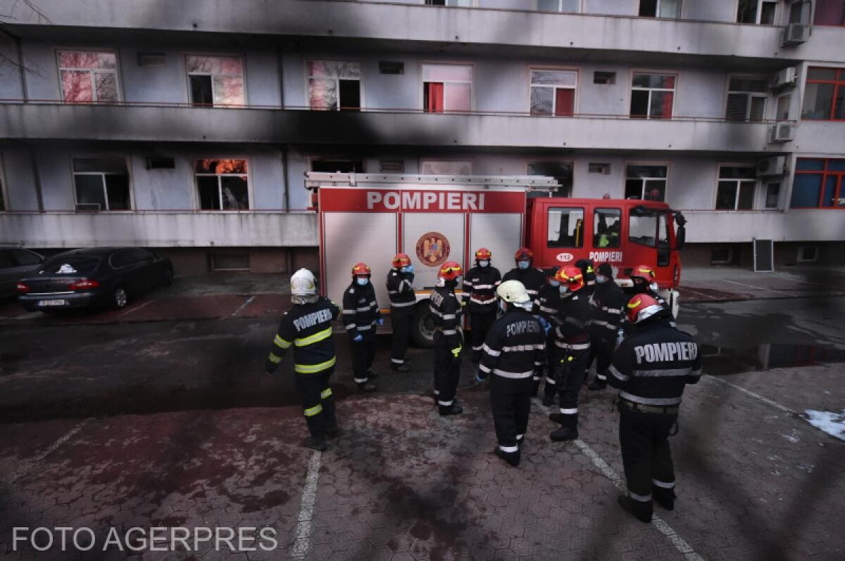 Incendiu Matei Balș, sursa Agerpres