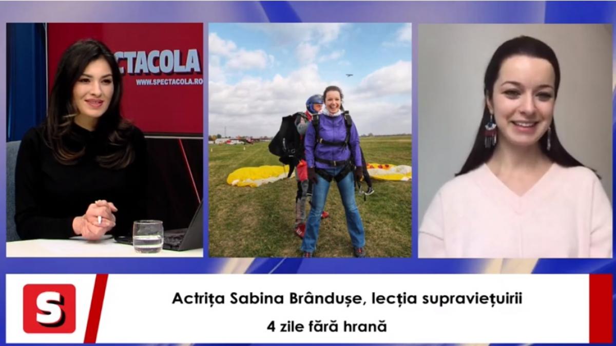 Sabina Brândușe, la interviurile Spectacola și DC News