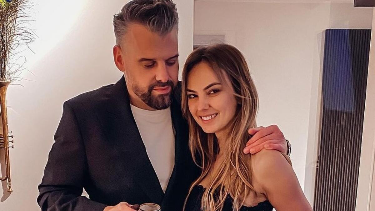 Roxana Ionescu și soțul ei, sursa foto Instagram