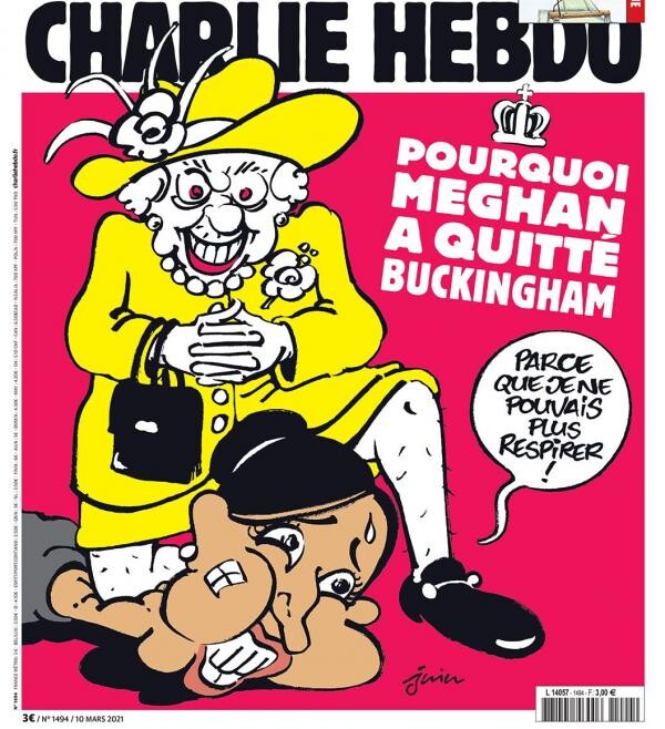 Coperta revistei Charlie Hebdo. foto Instagram
