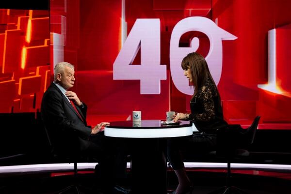 Sorin Oprescu, la „40 de întrebări cu Denise Rifai”, foto Kanal D