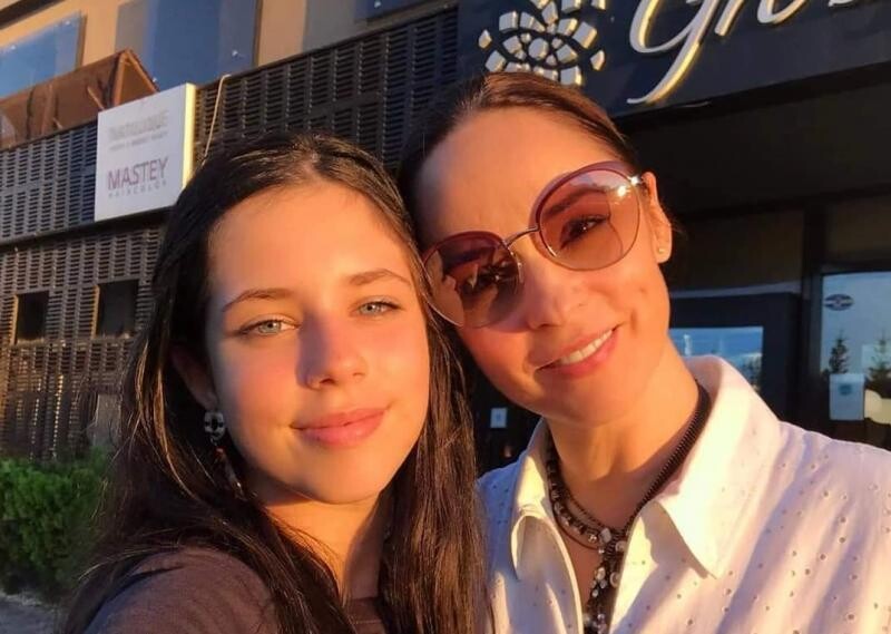 Andreea Marin și Violeta, sursa foto Instagram