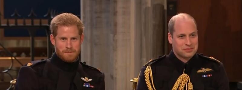 Prințul Harry și Prințul William, captură foto Youtube, sursa The Royal Family Channel