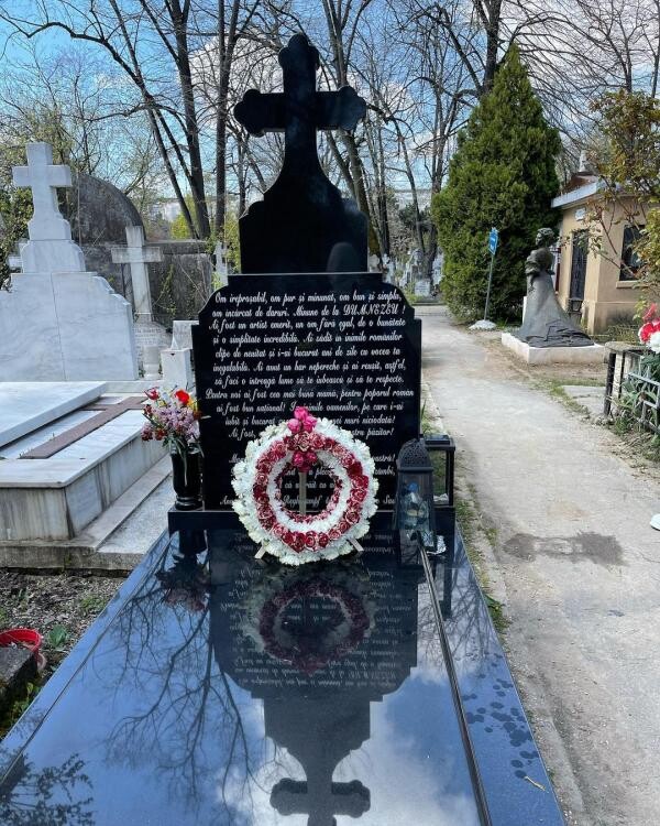 Mormântul Ionelei Prodan, sursa foto Instagram