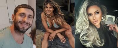 Dragoș Bucur, Halle Berry, Bianca Drăgușanu, colaj foto Instagram