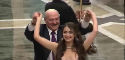 Alexander Lukashenko și Maria Vasilevich, captura foto Youtube/ sursa CTVBY