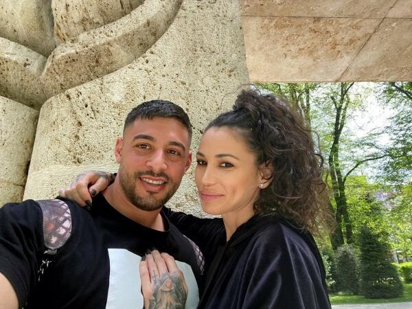 Roxana Vancea și Dragoș, sursa foto Instagram