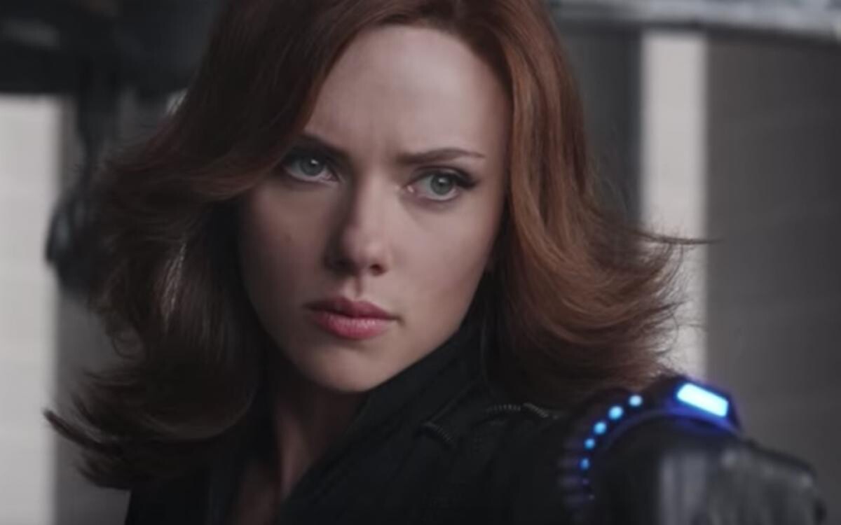 Scarlett Johansson în Black Widow. Captura foto YouTube/ The Tonight Show Starring Jimmy Fallon