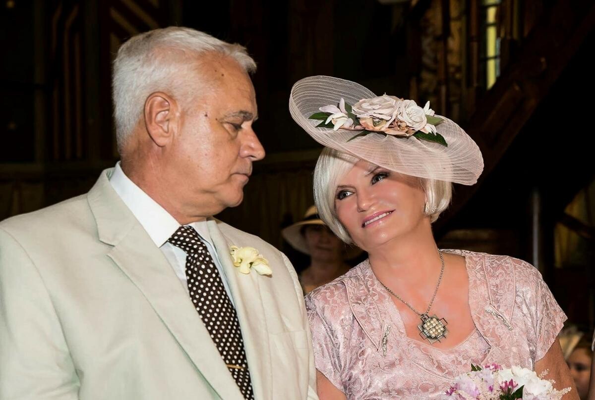 Monica Tatoiu și soțul ei, foto Facebook