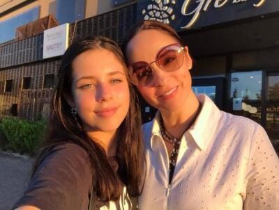 Violeta și Andreea Marin, foto Instagram