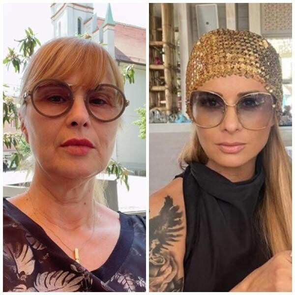 Mariana Pfeiffer și Anamaria Prodan, sursa instagram/ colaj foto