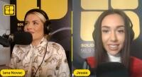 Ianna și Jessie, captură video Gold FM/ Facebook