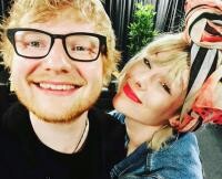 Ed Sheeran și Taylor Swift, foto Instagram
