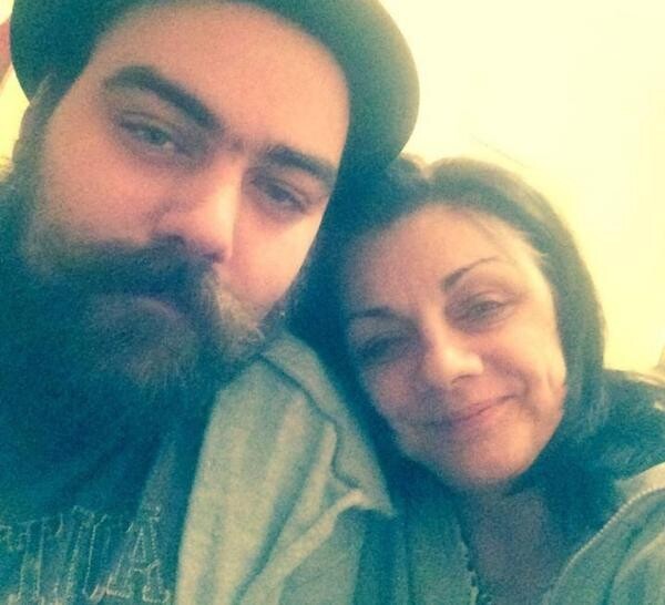 Carmen Tanase și fiul ei, foto Facebook