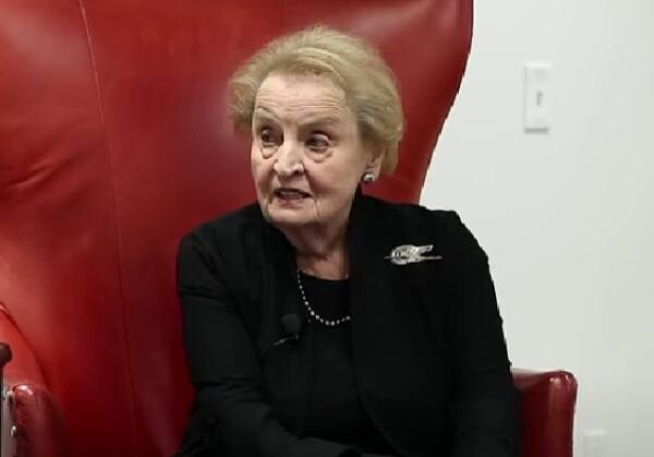 Madeleine Albright, captură Video YouTube