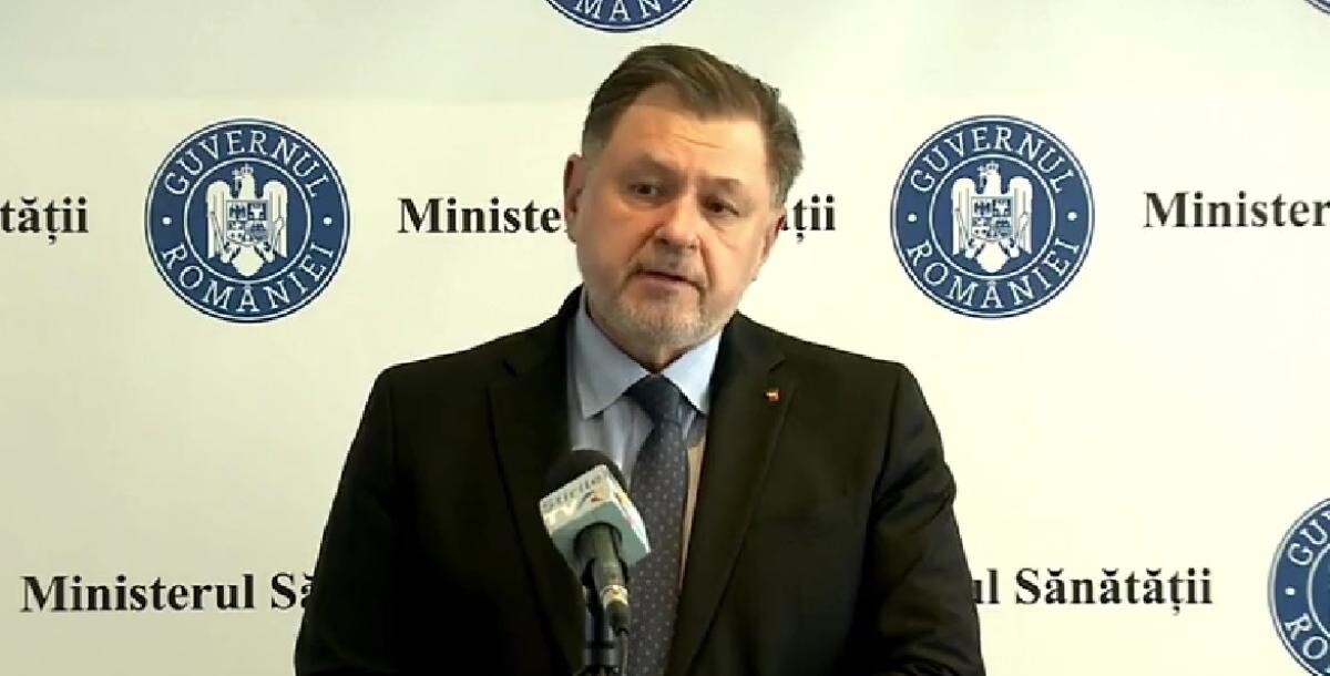 Alexandru Rafila, Ministrul Sănătății, captură video Facebook
