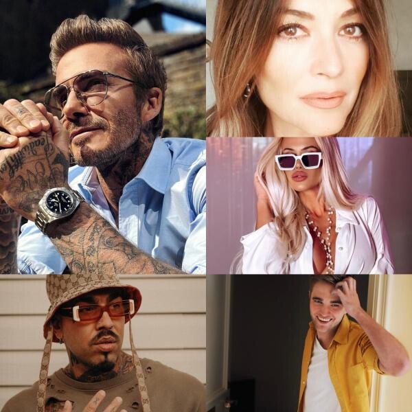 Sursa foto: Anda Adam, Anca Țurcașiu, Alex Velea, Robert Pattinson, David Beckham