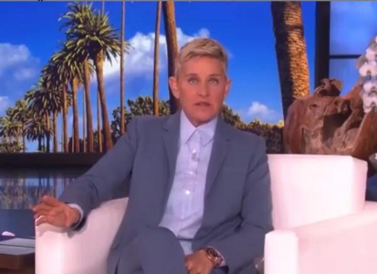 Ellen DeGeneres, captură Video Youtube