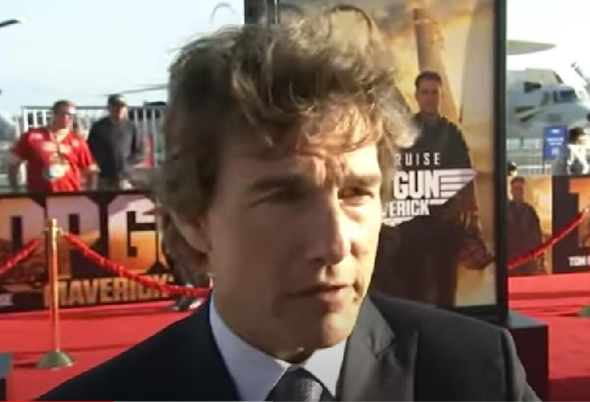 Tom Cruise, captură video YouTube