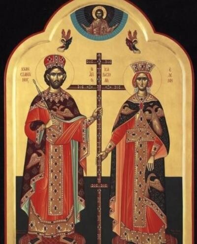 Descriere foto: Sfinții Constantin și Elena, sursa foto doxologia.ro