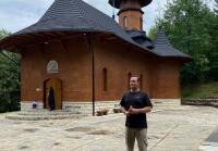 Daniel Buzdugan, la Mănăstirea Diaconești, foto Facebook