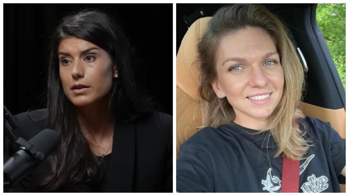 Sorana Cîrstea și Simona Halep, captură video youtube, Instagram/ colaj Spectacola