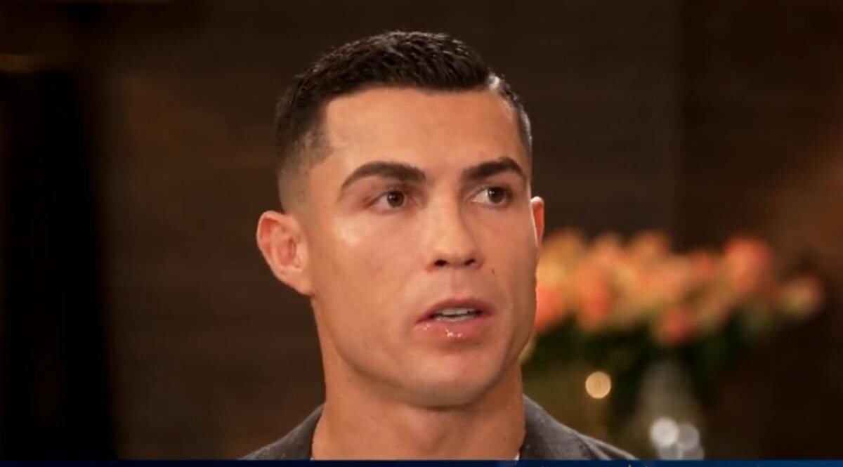 Cristiano Ronaldo, captură video Twitter