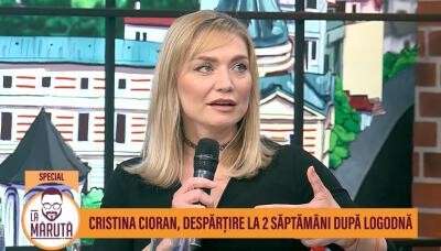 Cristina Cioran, captură video PRO TV