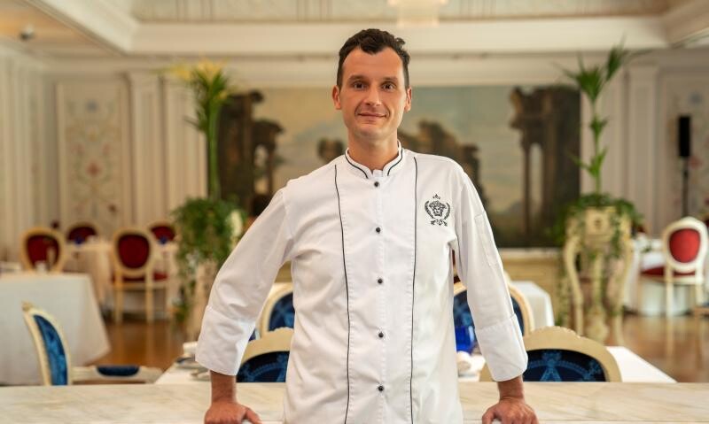 Chef Luca Crostelli. foto arhiva personală