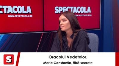 Oracolul Vedetelor. Maria Constantin, dezvăluiri inedite despre Survivor, muzică și familie / VIDEO
