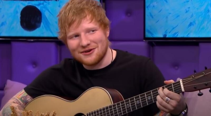Ed Sheeran, captură video Youtube