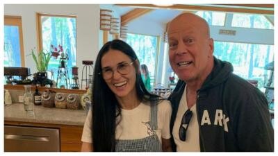 Bruce Willis şi Demi Moore au devenit bunici, foto Instagram