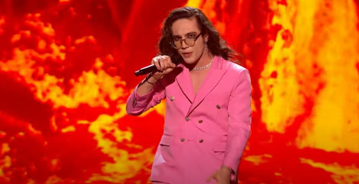Theodor Andrei, captură video Eurovision Song Contest
