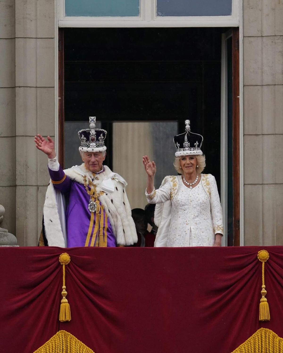 Regele Charles și regina Consoartă Camilla, foto Instagram/ The Royal family